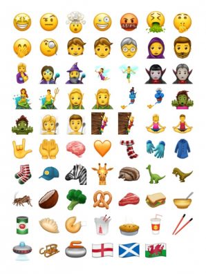 Daftar calon emoji baru source Emojipedia