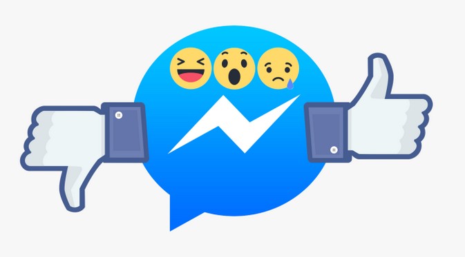 Facebook Messenger Punya Fitur Reactions Tombol Dislike?