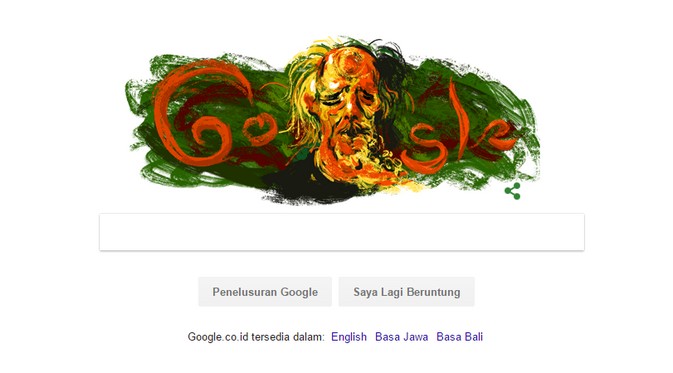 Google Pun Mengagumi Affandi, Maestro Seni Lukis Indonesia