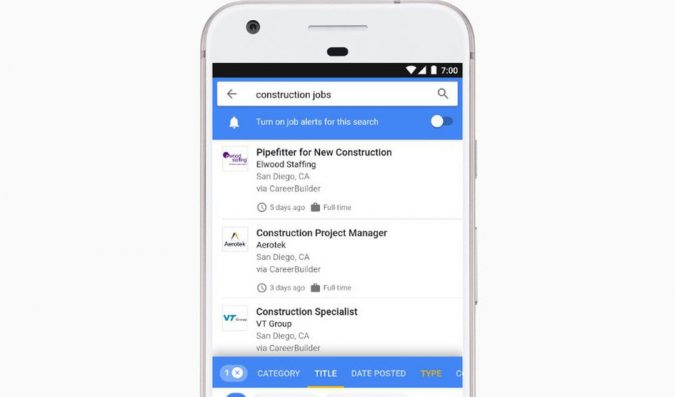 Search Engine Google punya Fitur Baru untuk Mencari Lowongan Pekerjaan