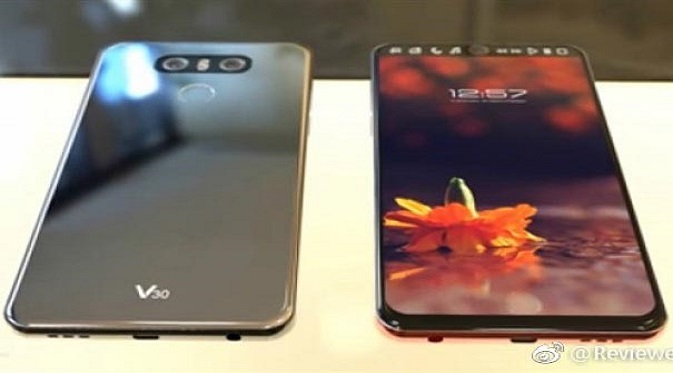 Panel Belakang LG V30 Tertangkap Kamera, Posisi Pemindai Jarinya Mirip dengan iPhone 8