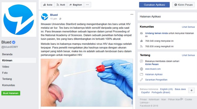 Aplikasi dan Situs Blued Diblokir, Tapi Medsosnya Tetap Aktif