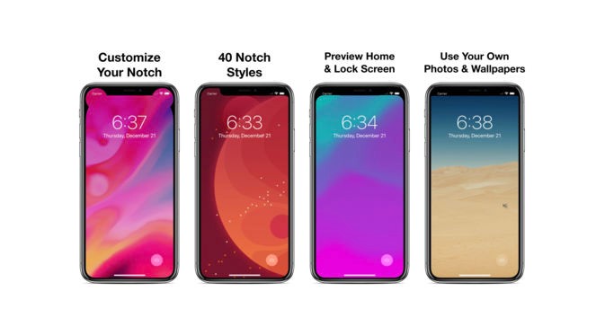 Mending Keluar Modal Dikit Biar Notch iPhone X Anda Makin Keren!