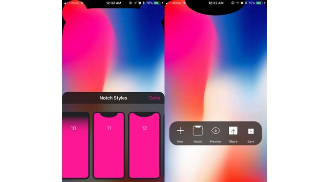 Mending Keluar Modal Dikit Biar Notch iPhone X Anda Makin Keren!