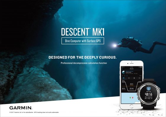 Garmin Luncurkan Descent Mk1, Arloji Pintar Spesialis Selam