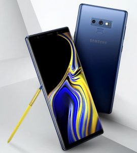 Samsung Galaxy Note 9 (Sumber: Twitter @evleaks)