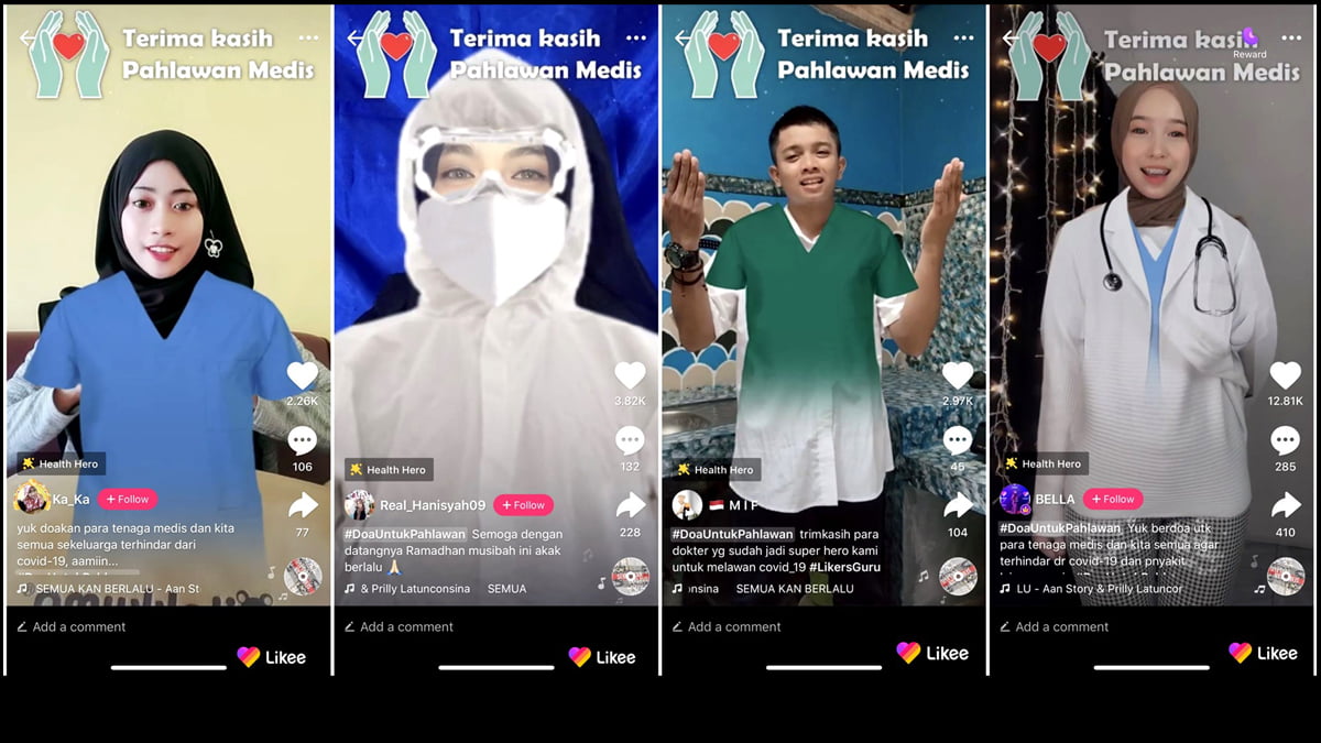 Likee Hadirkan Fitur Baru Untuk Bantu Lawan Penyebaran COVID-19