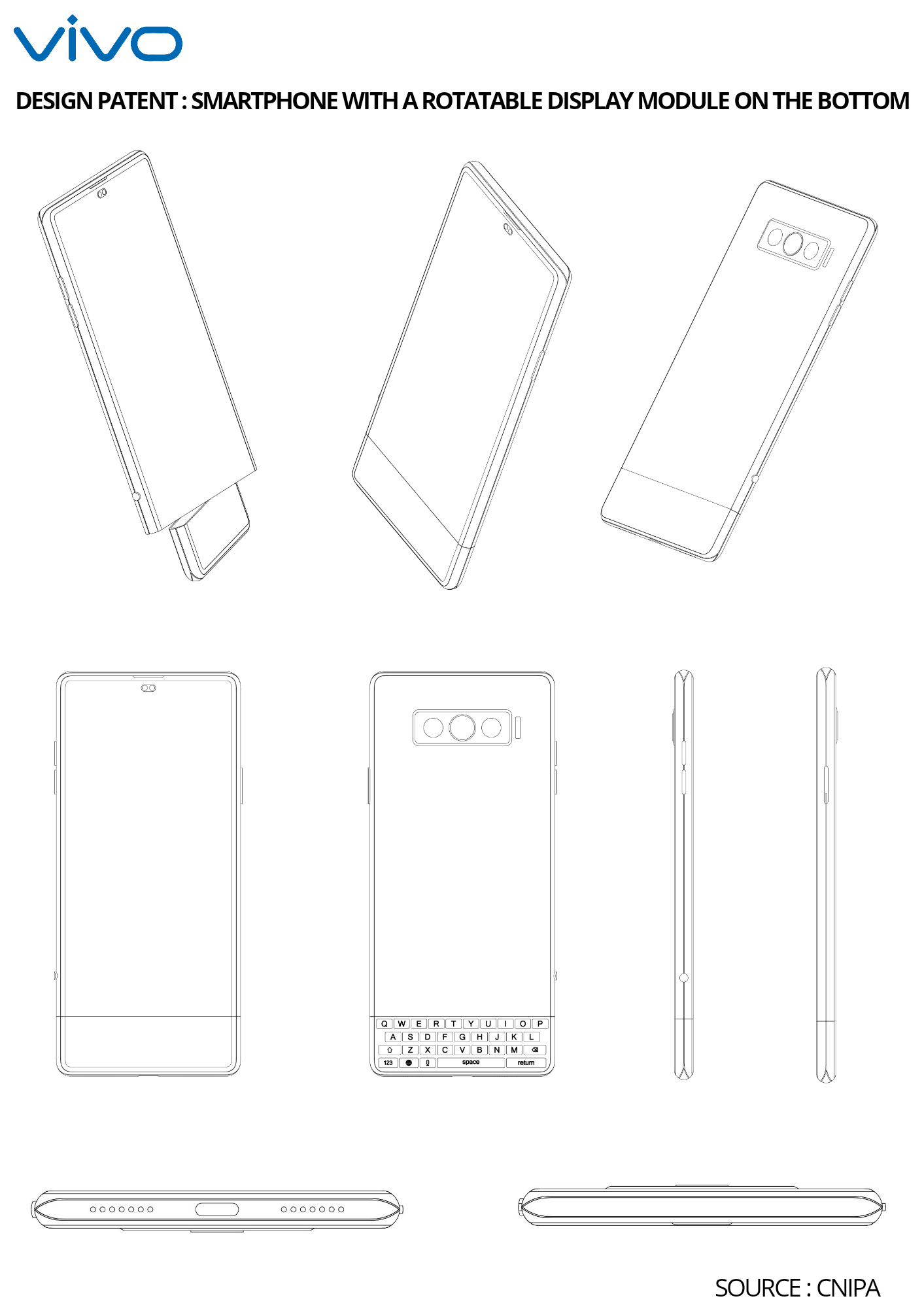 Vivo Kembangkan Smartphone Layar Lipat?
