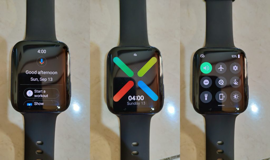 Tampilan Oppo Watch