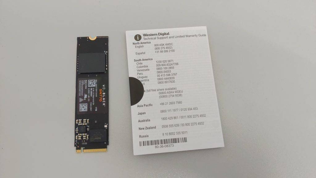 WD Black SN770 