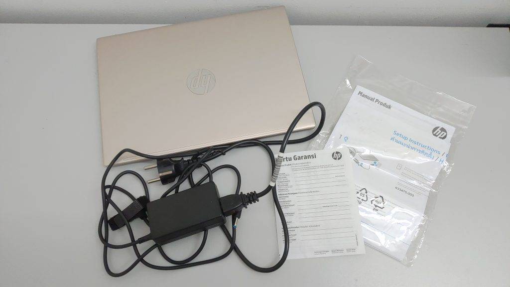 Kelengkapan HP Pavilion Aero 13-BE0001AU