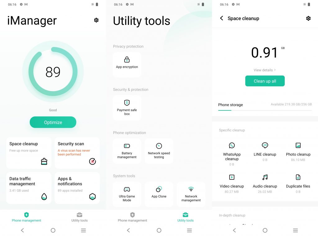 Aplikasi iManager vivo X80 Pro