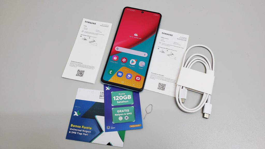 Kelengkapan Samsung Galaxy M53 5G