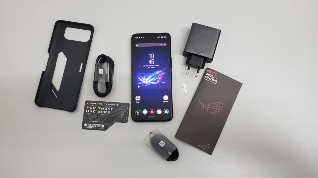 Kelengkapan Asus ROG Phone 6