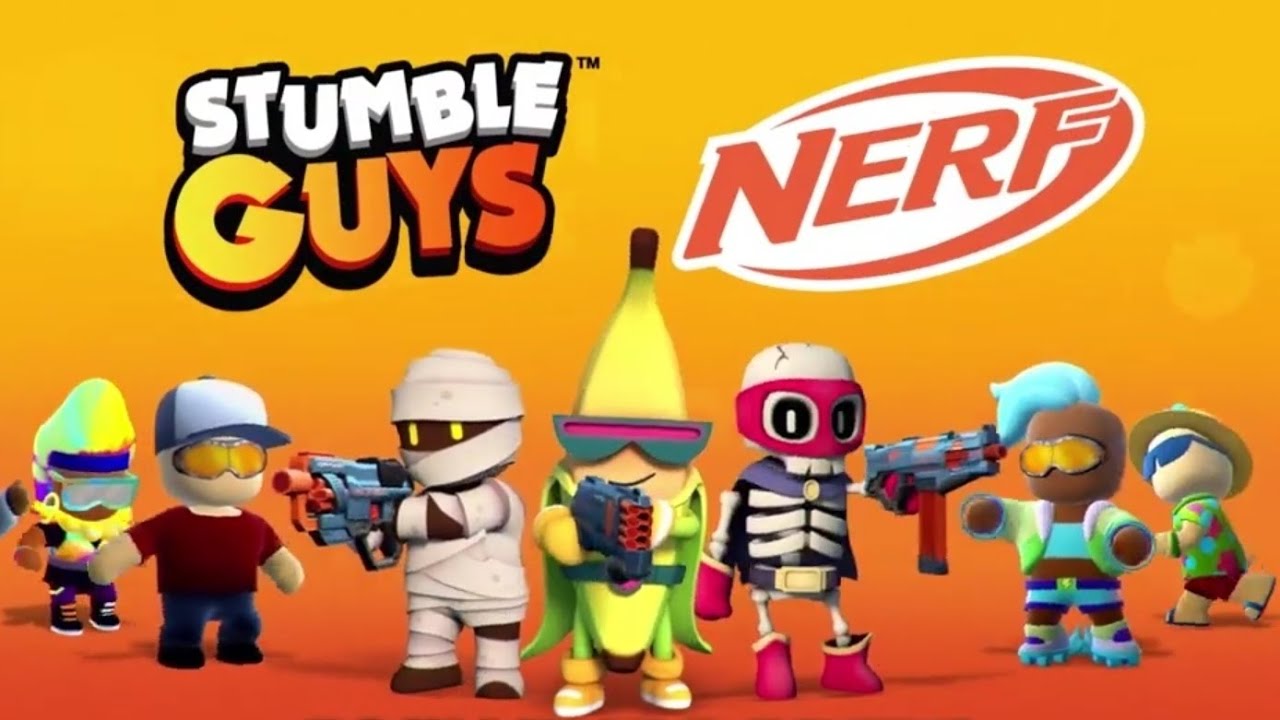 Stumble Guys Kolaborasi Bareng NERF, Bawa Peta dan Mode Baru ke Game