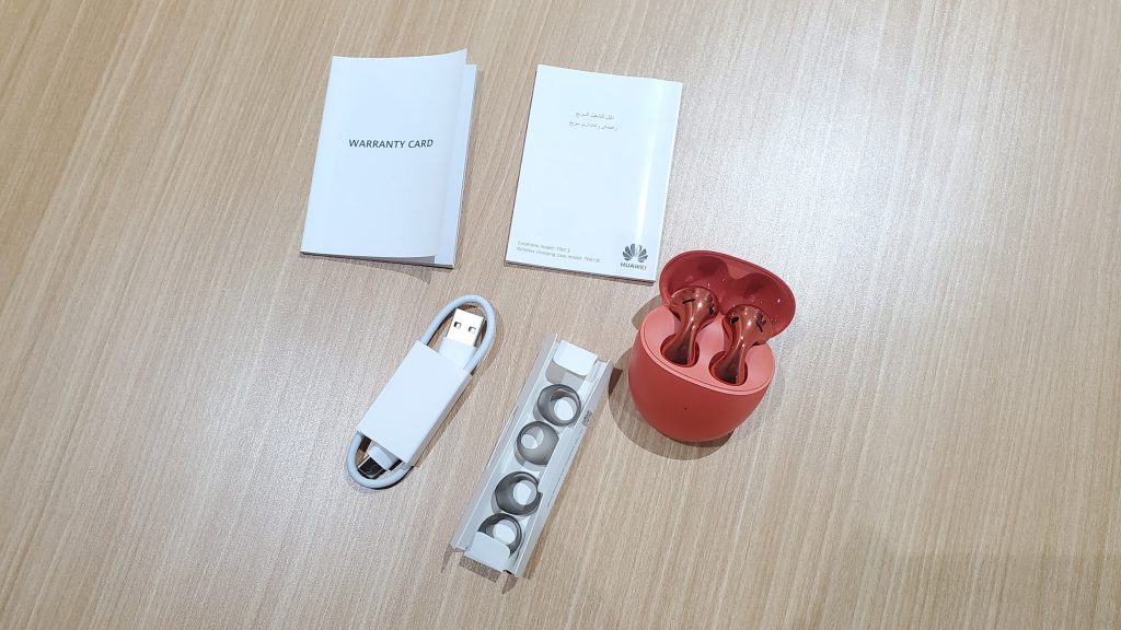 Kelengkapan Huawei FreeBuds 5