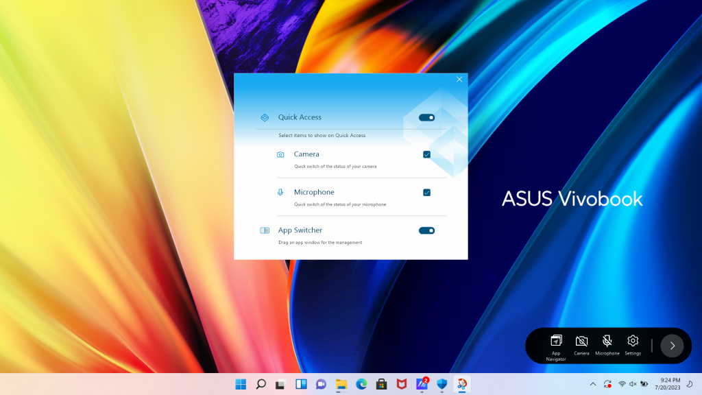 Aplikasi ScreenXpert Asus Vivobook A1502Z