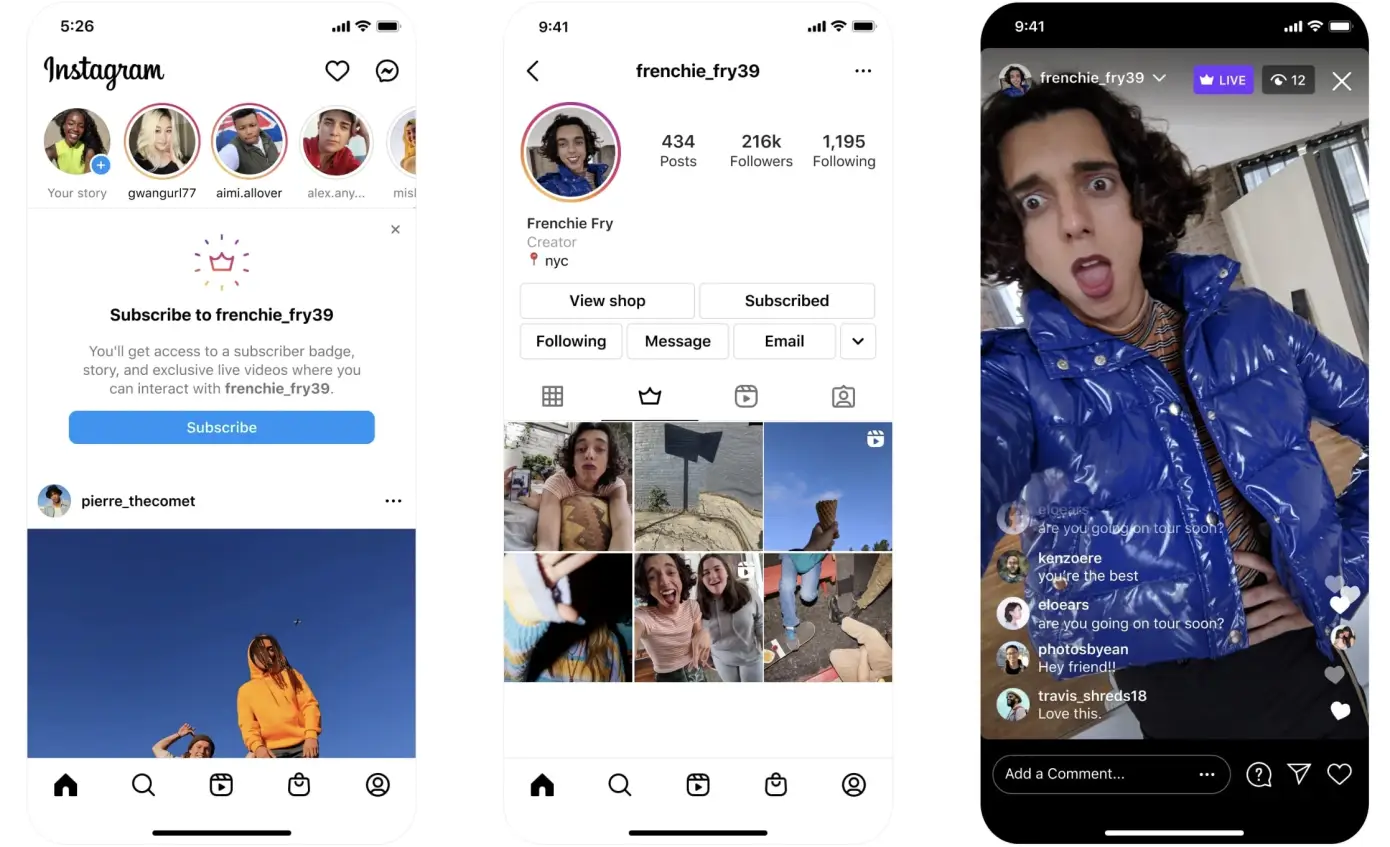 Instagram Perluas Creator Subscription di Berbagai Negara