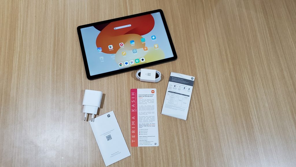 Kelengkapan Xiaomi Redmi Pad SE