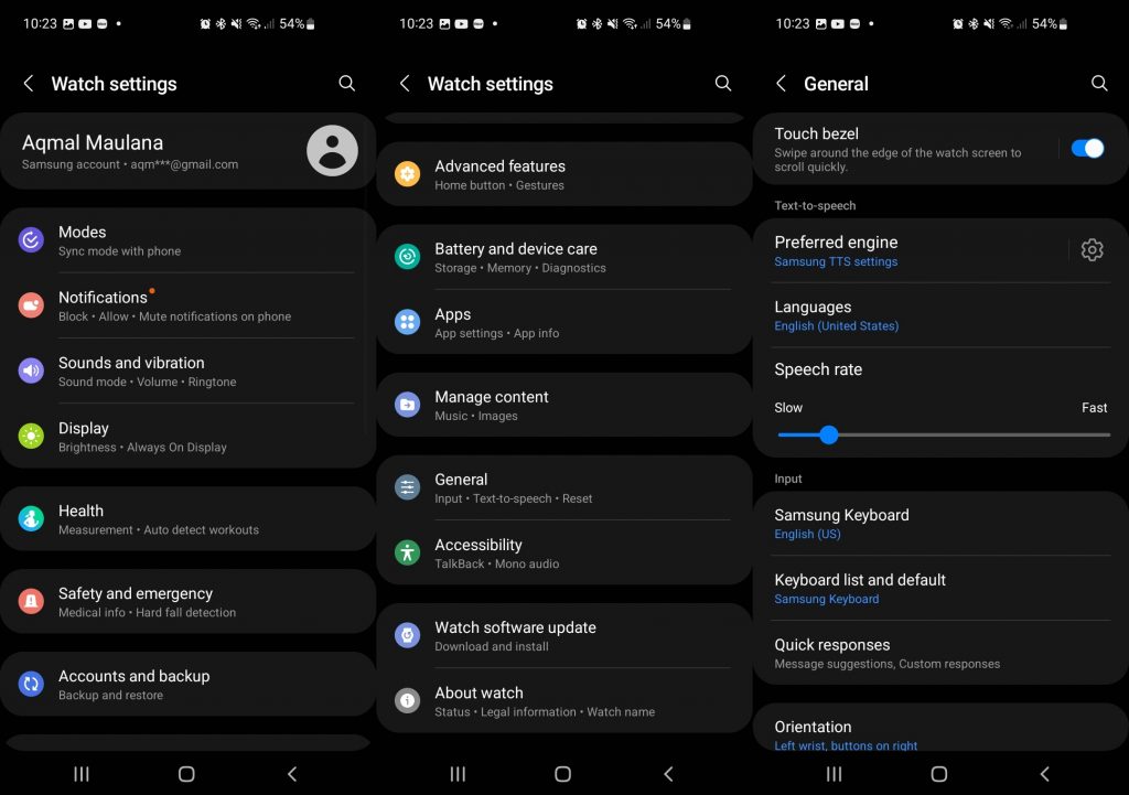 Aplikasi Samsung Wearable untuk Samsung Galaxy Watch6