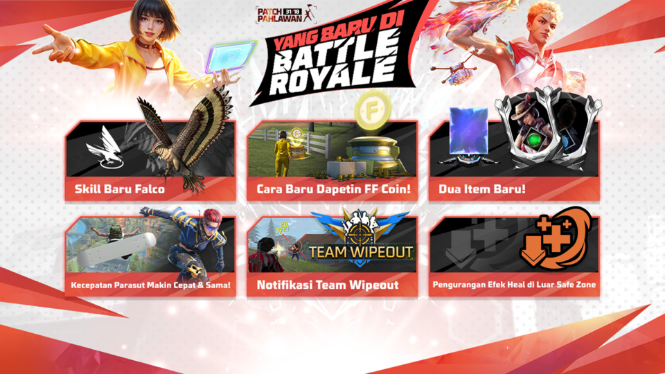 Patch Pahlawan Mode Battle Royale Tambah Seru