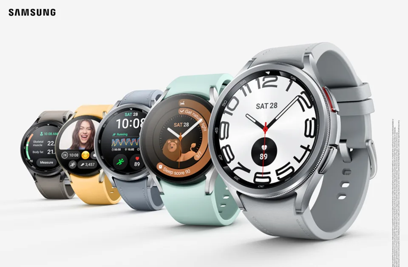 Ilustrasi jam tangan pintar samsung