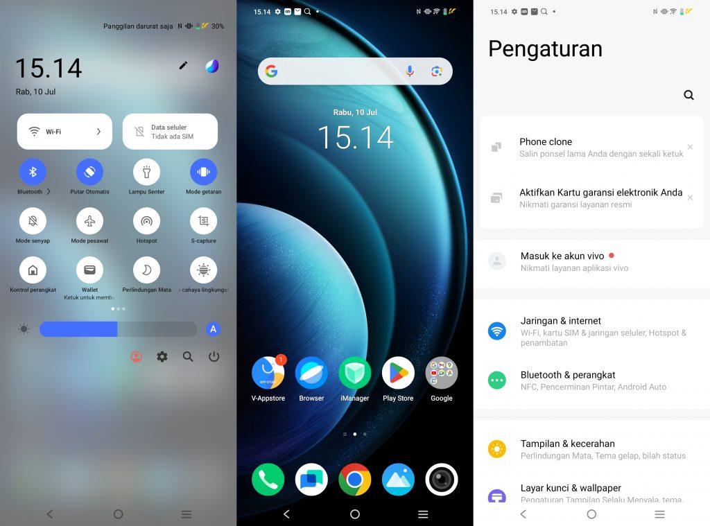 Antarmuka vivo X100