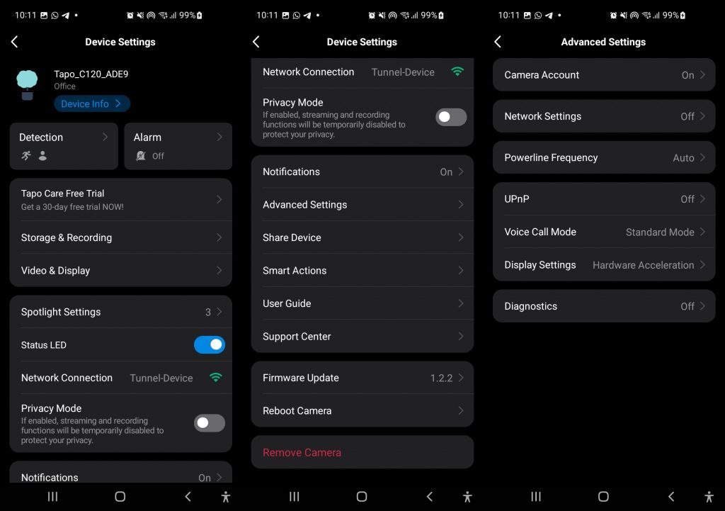 Tampilan Aplikasi TP-Link Tapo