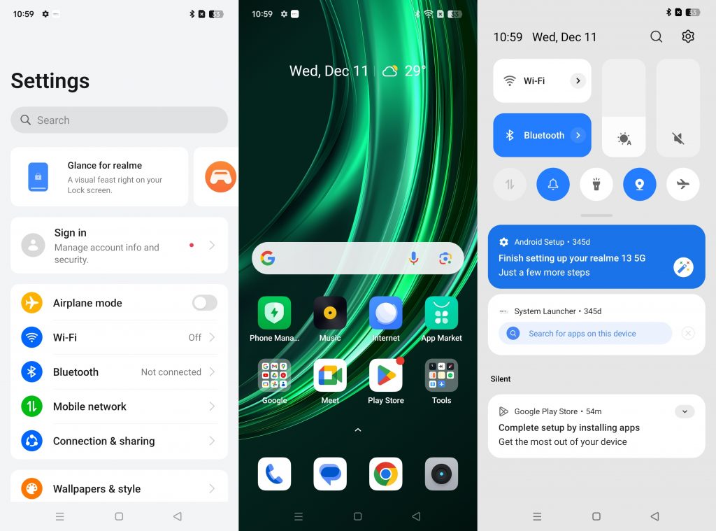 User Interface realme 13 5G
