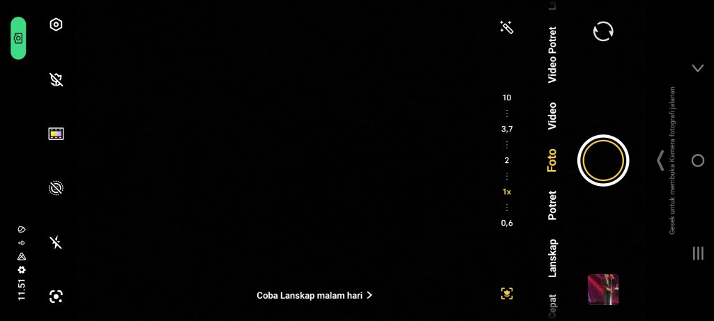 Aplikasi Kamera vivo X200 Pro