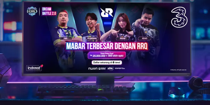 Suasana kompetisi eSports H3RO Land Dream Battle 2.0