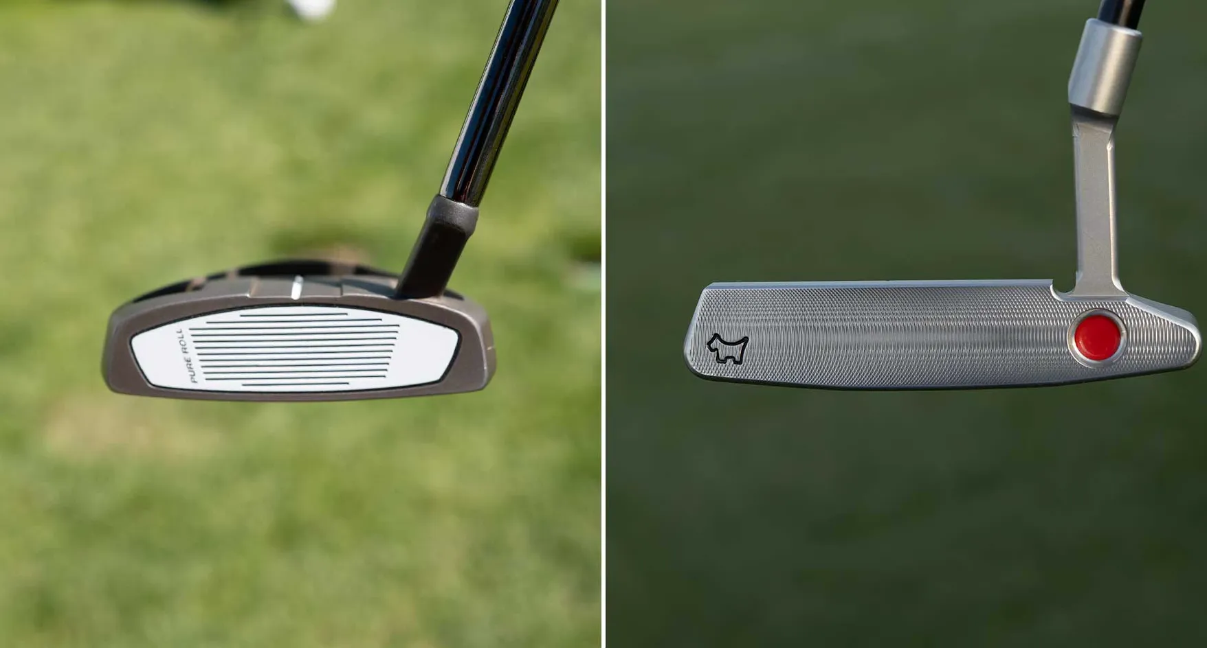 Rory McIlroy's TaylorMade Spider and Chan Kim's Scotty Cameron Newport 2