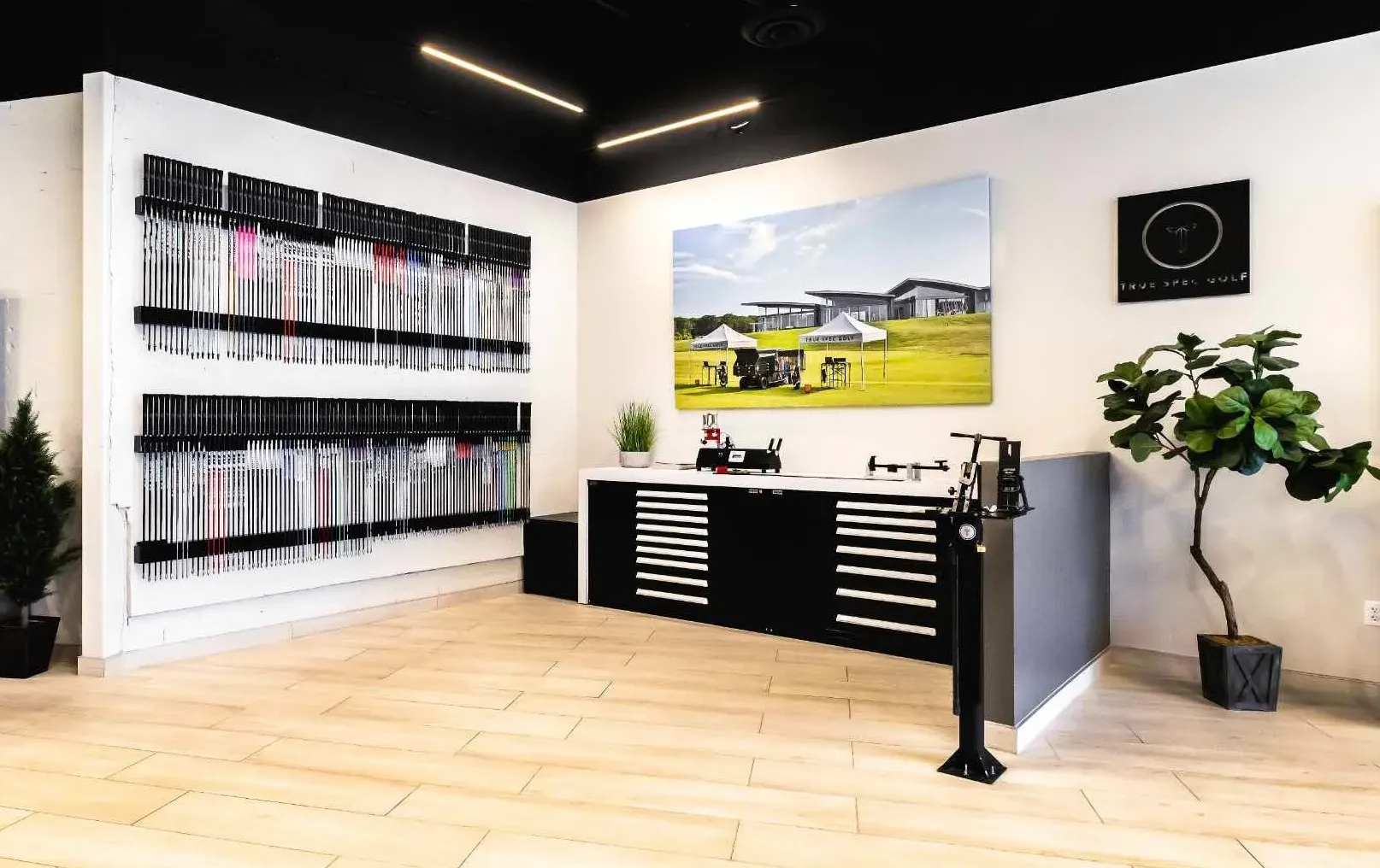 Inside the true spec golf studio in Scotsdale AZ