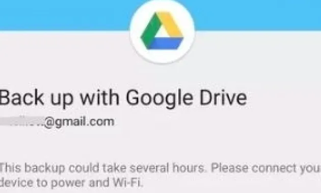 Backup file di smartphone ke Google Drive