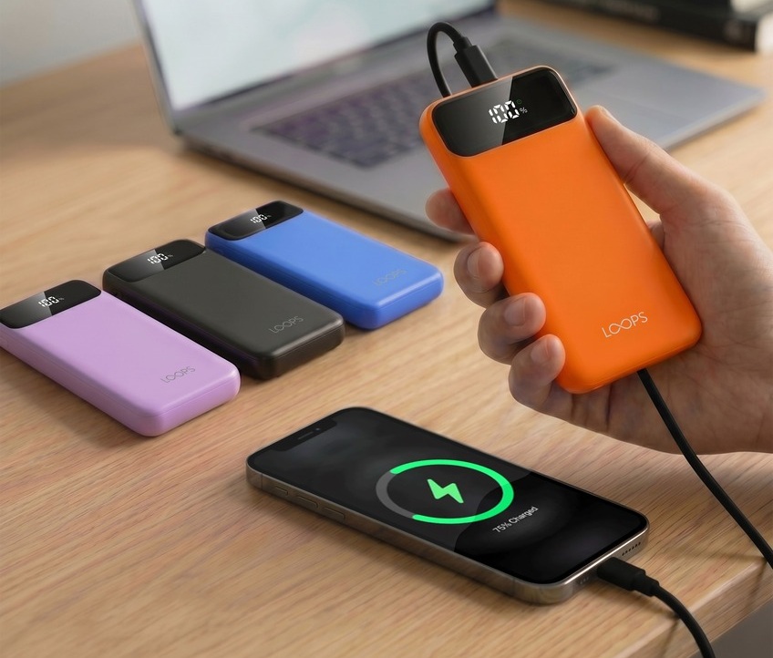 Powerbank Baru LOOPS Lumi Hadir dengan Kapasitas 10.000 mAh