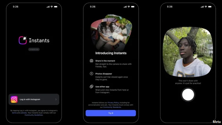 Saingi Snapchat, Instagram Luncurkan Fitur Instants