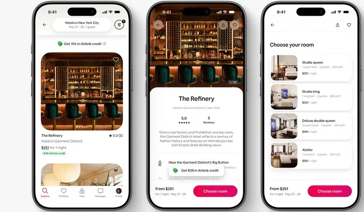 Airbnb Perluas Layanan, Kini Bisa Pesan Hotel hingga Antar Belanjaan Lewat Aplikasi
