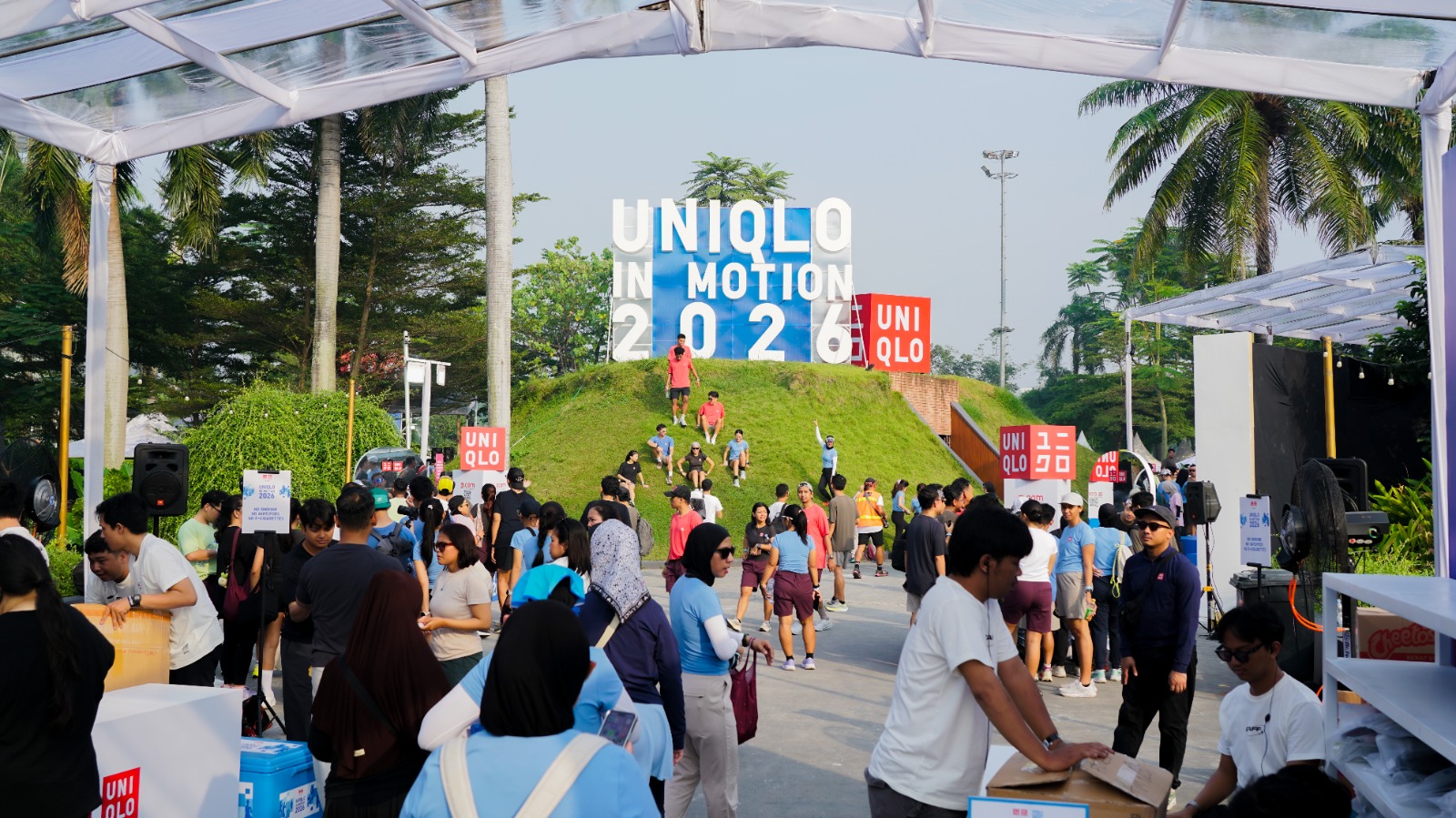Ribuan Komunitas Olahraga Bersatu di UNIQLO IN MOTION 2026