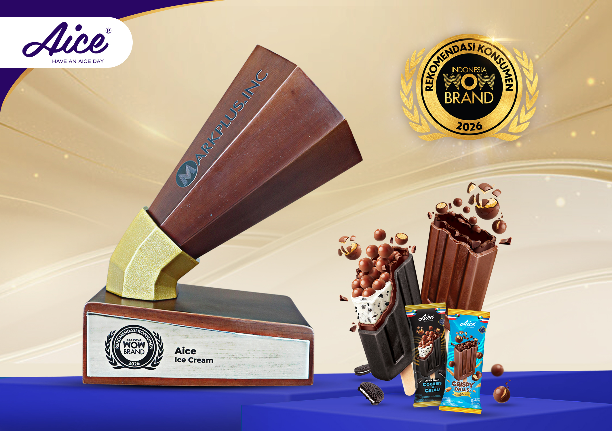 Aice Kembali Raih WOW Brand Award 2026 untuk Ketujuh Kalinya
