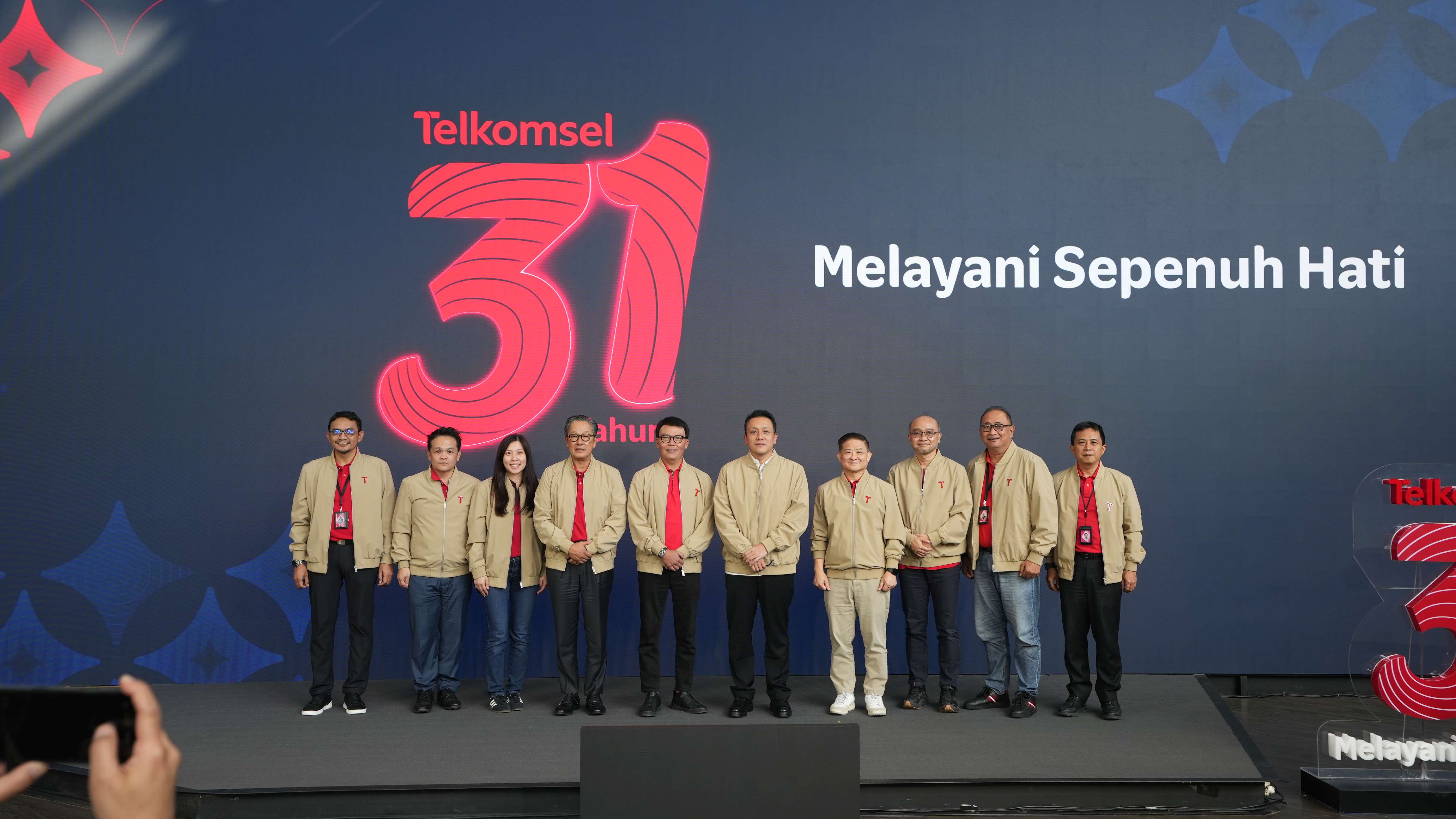 Telkomsel di Usia 31 Tahun Tegaskan Makna Melayani Sepenuh Hati