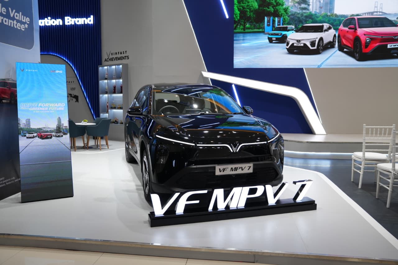 VinFast VF MPV 7 Debut di IIMS Surabaya 2026, Harga Mulai Rp357 Juta
