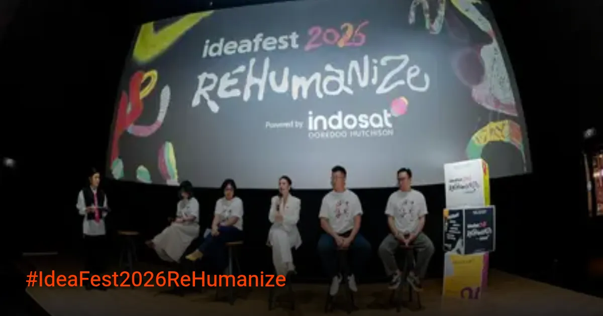 IdeaFest 2026 Ajak Publik Rehumanize di Tengah Dominasi AI