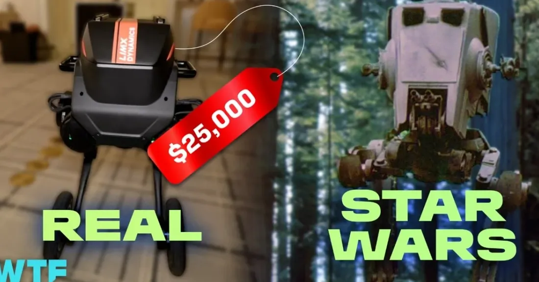 LimX Dynamics Tron 1: Robot Berjalan Mirip AT-ST Star Wars