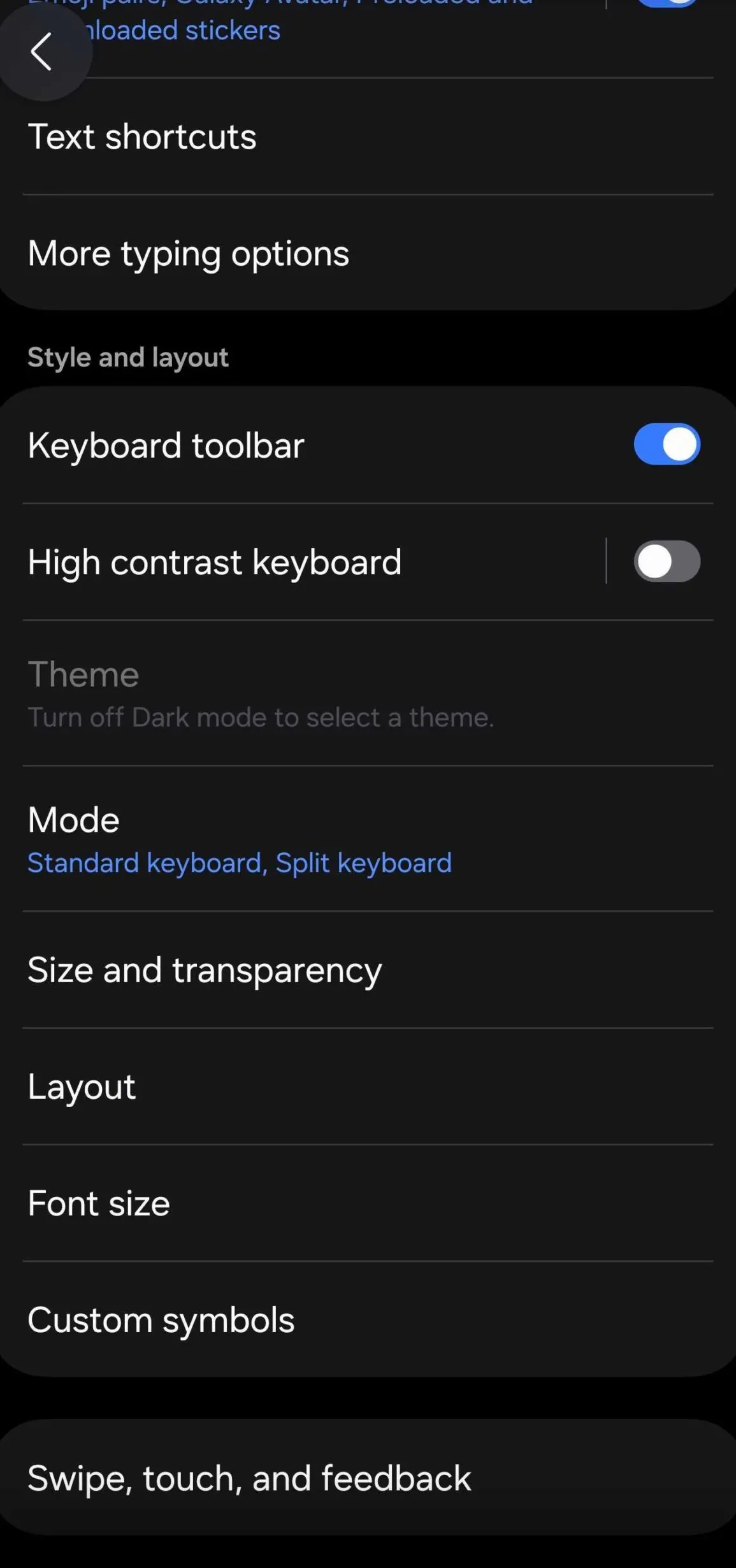 samsung keyboard one ui 8.5