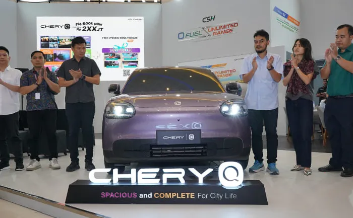 Chery Q Debut Regional Perdana di IIMS Surabaya 2026