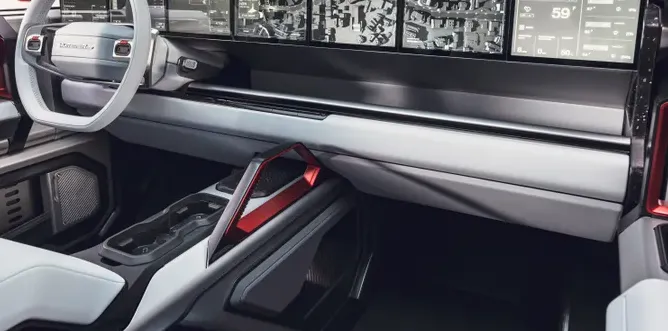 Tampilan interior GMC Hummer X SUV Concept