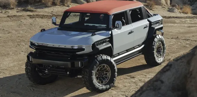GMC Hummer X Concept: SUV Listrik Mungil Siap Lawan Wrangler
