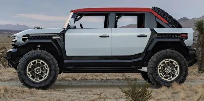 GMC Hummer X SUV Concept tampak depan
