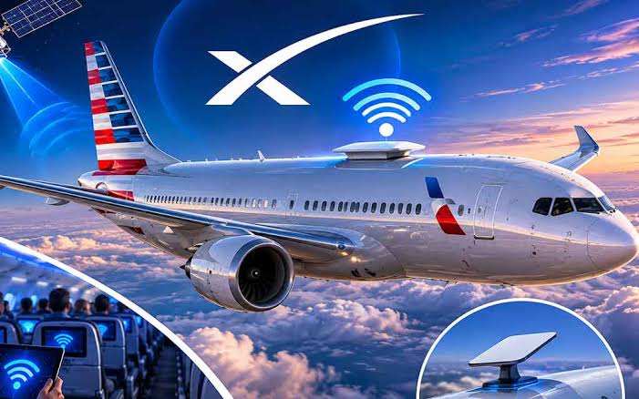 American Airlines Hadirkan Starlink di 500 Pesawat