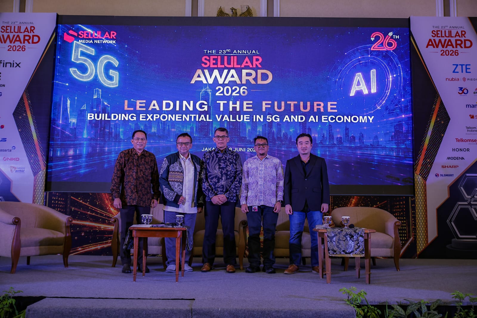 Content image for article: Selular Award 2026 Dorong Kolaborasi 5G dan AI